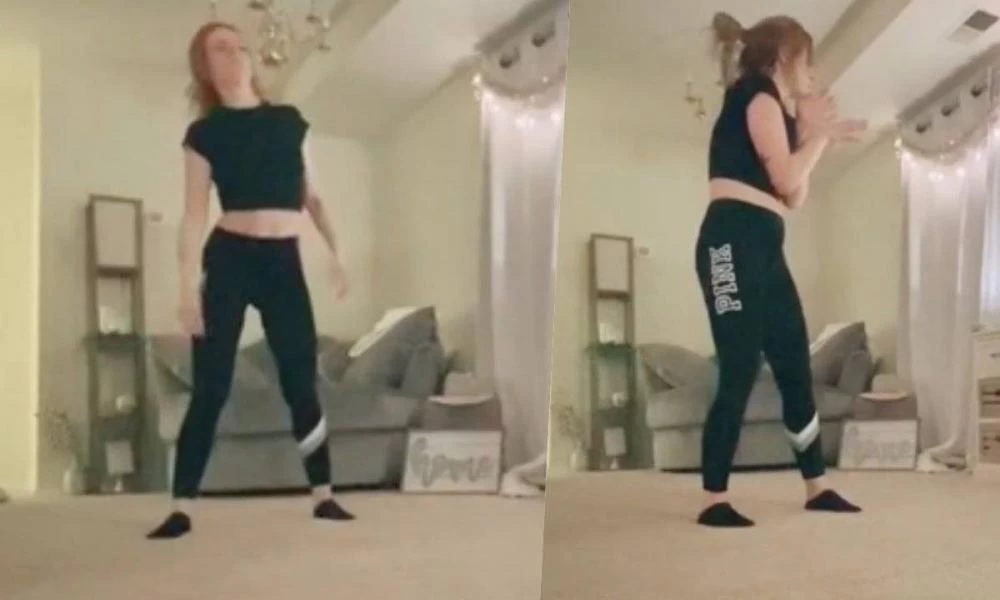 Γύριζε βίντεο στο TikTok όταν ξαφνικά άγνωστος μπαίνει στο σπίτι της